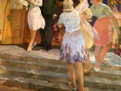 Oil painting Wedding Lizogub Konstantin