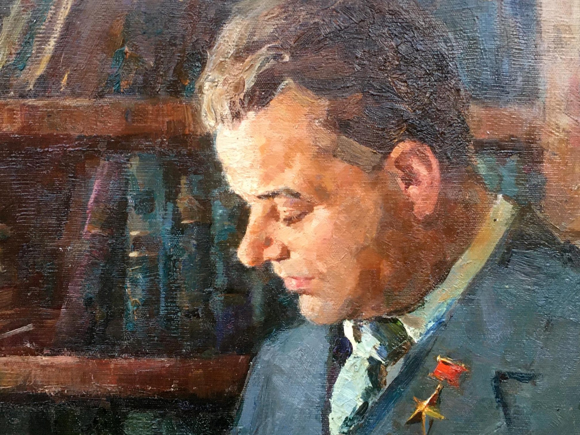 Portrait of a Man oil painting by Alexey Sidorov