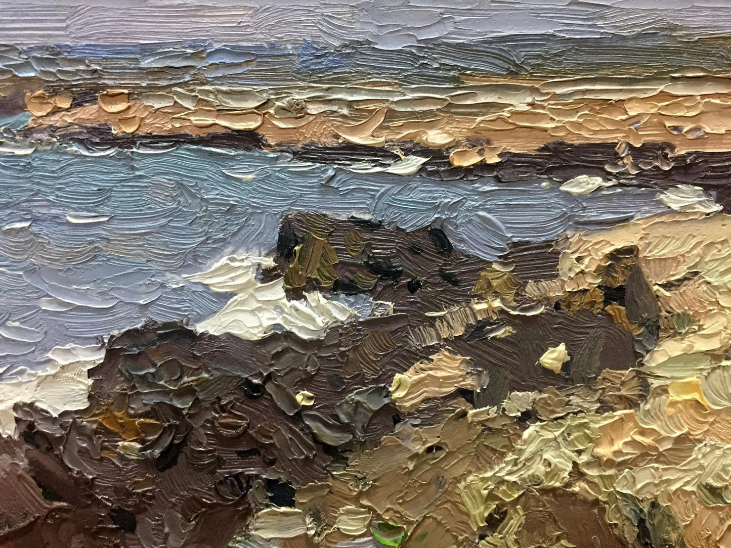 Oil painting Etude. Seascape Shmatko Valery Nikolaevich