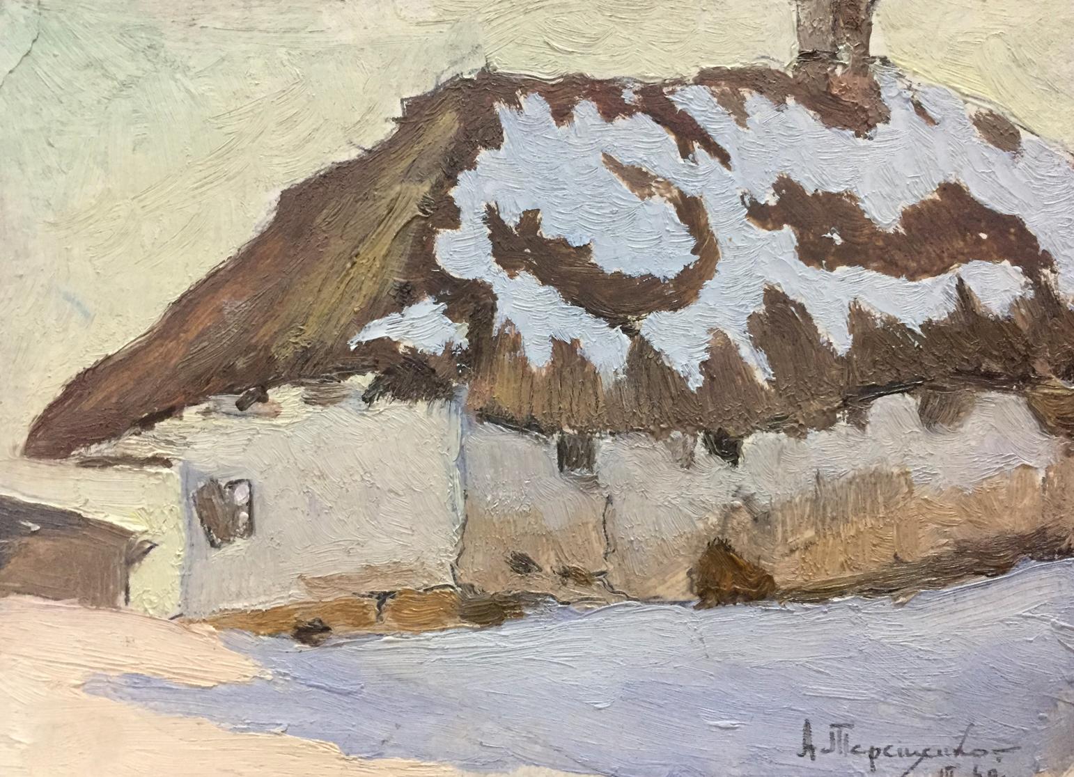 Oil painting House Tereshchenko Vasily Alekseevich
