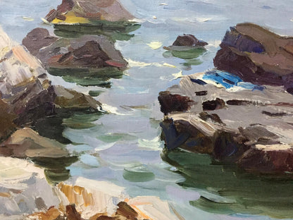 Oil Painting Rocks