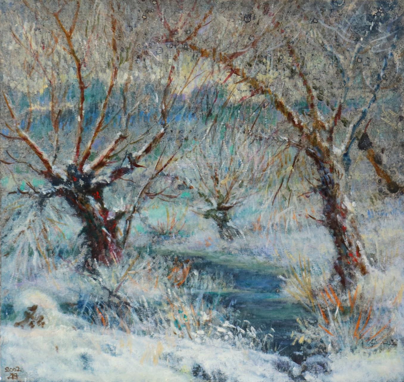 Oil painting Winter Anatolii Duhnevich