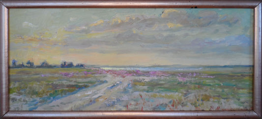 Oil painting Estuary Mishurovsky V. V.