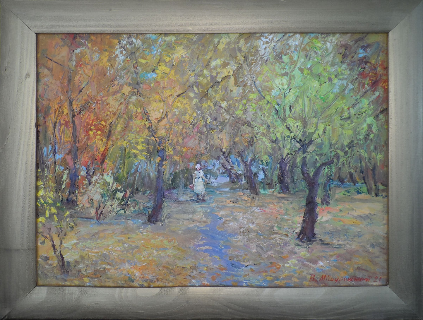 Oil painting Autumn time Mishurovsky V. V.