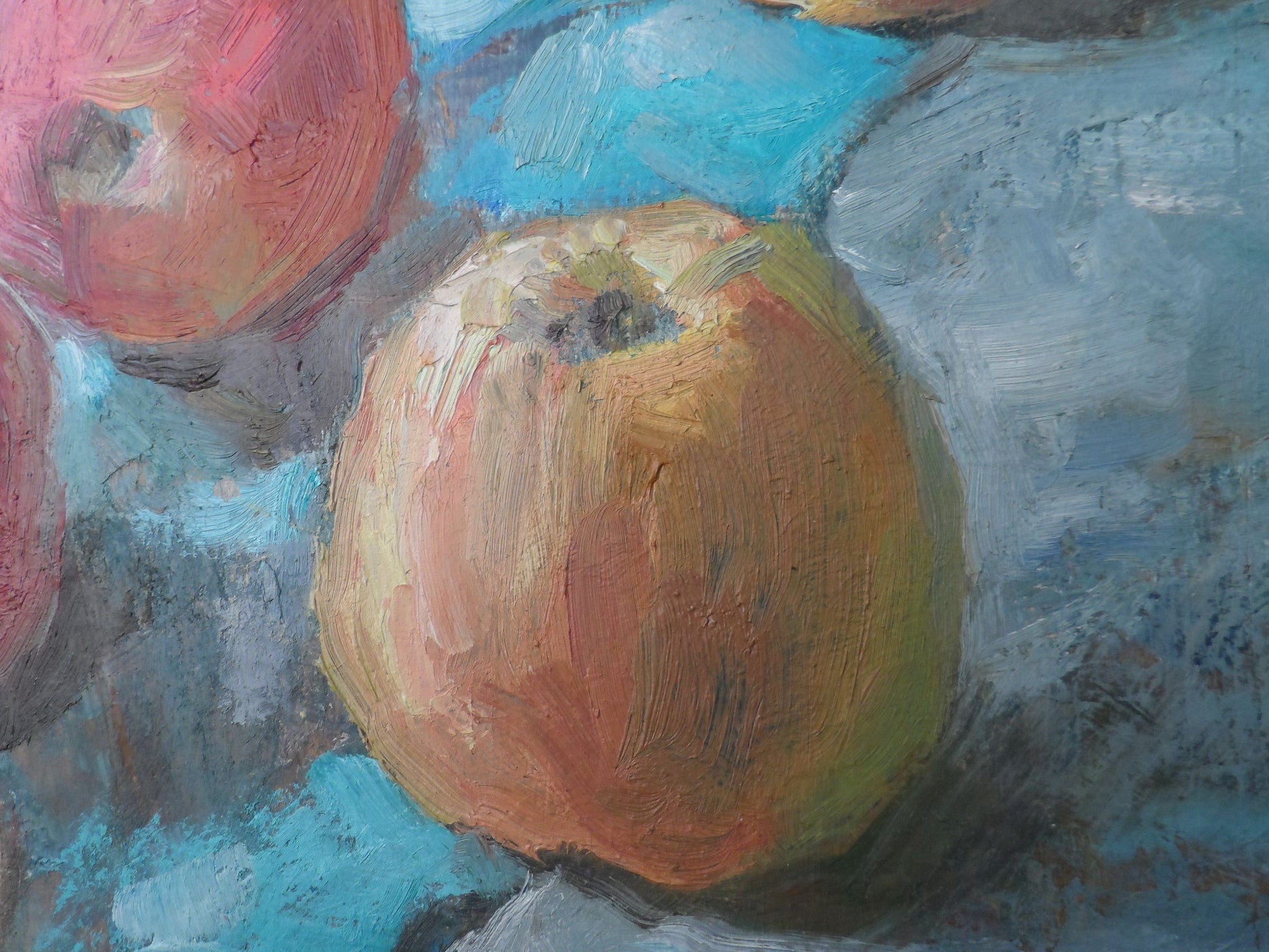 Oil painting Apples