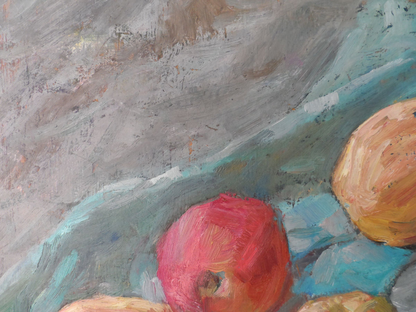 Oil painting Apples Mishurovsky V. V.