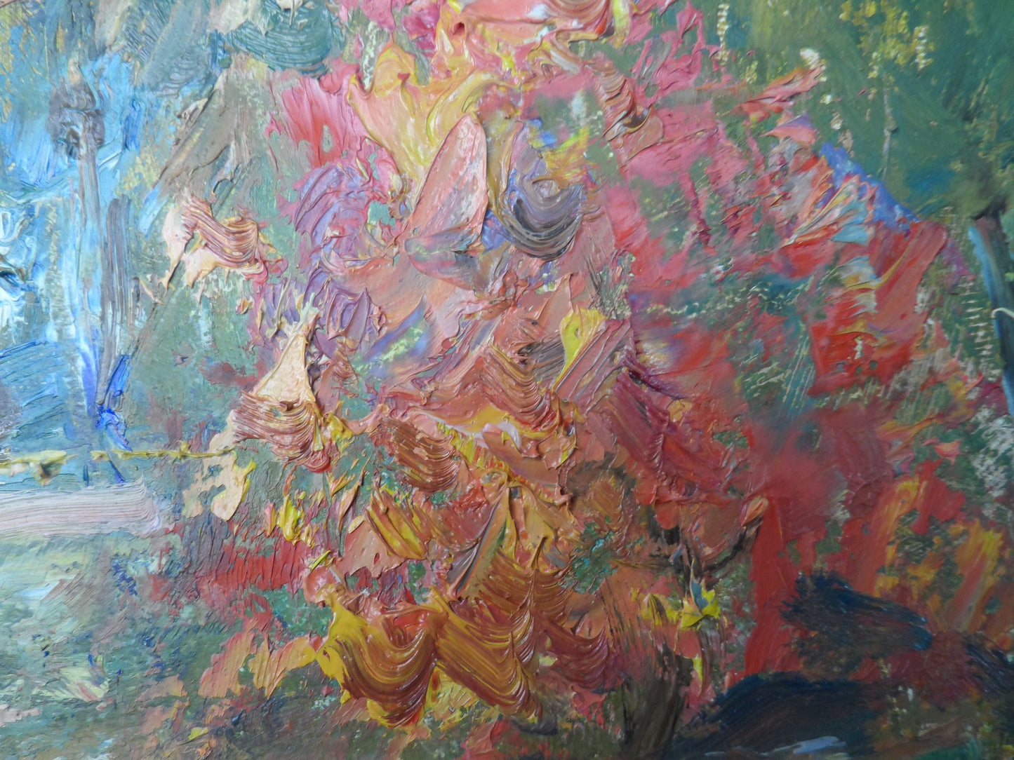 Oil painting Golden autumn Mishurovsky V. V.