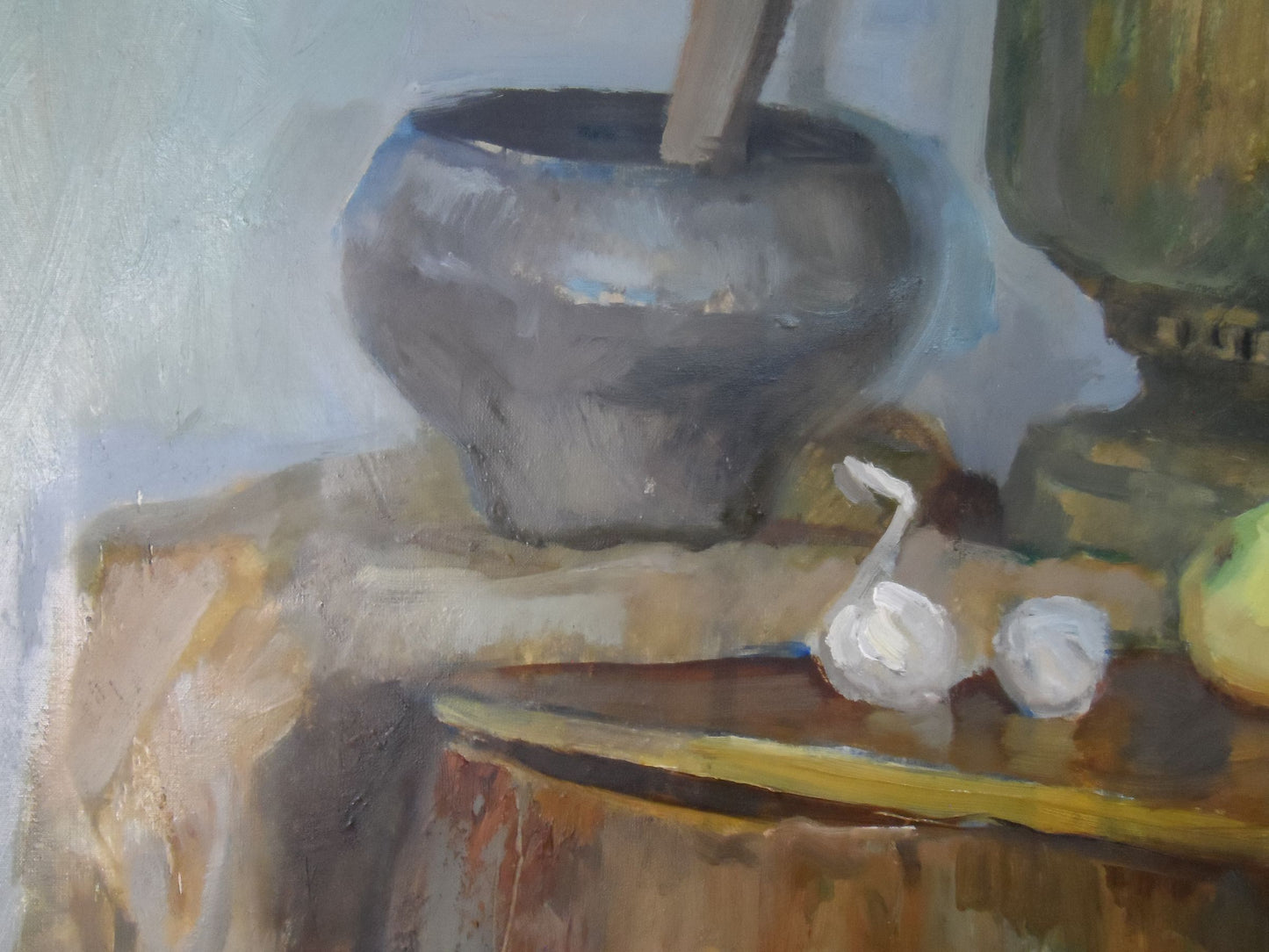 Oil painting Still life in pantry Mishurovsky V. V.