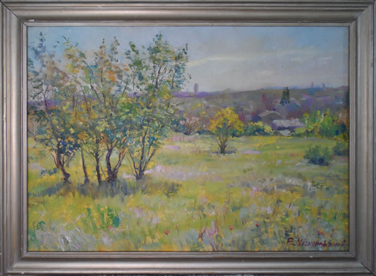 Oil painting Spring has come Mishurovsky V. V.