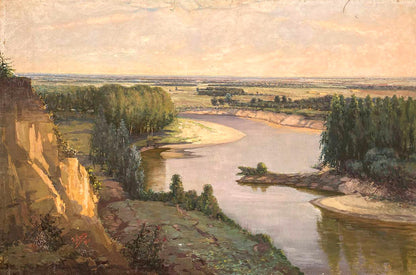 Oil painting Poltava region Los' Ivan Grigorievich