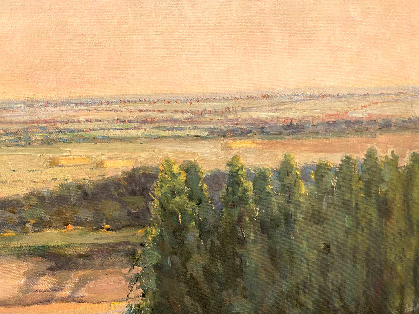 Oil painting Poltava region Los' Ivan Grigorievich