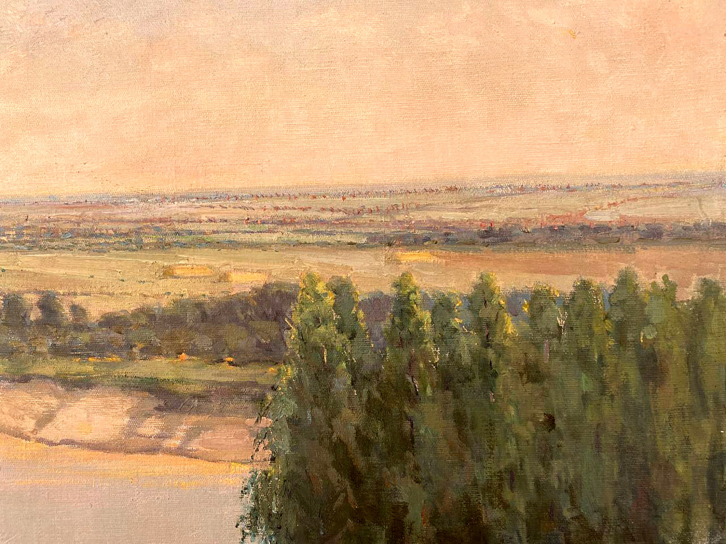 Oil painting Poltava region Los' Ivan Grigorievich