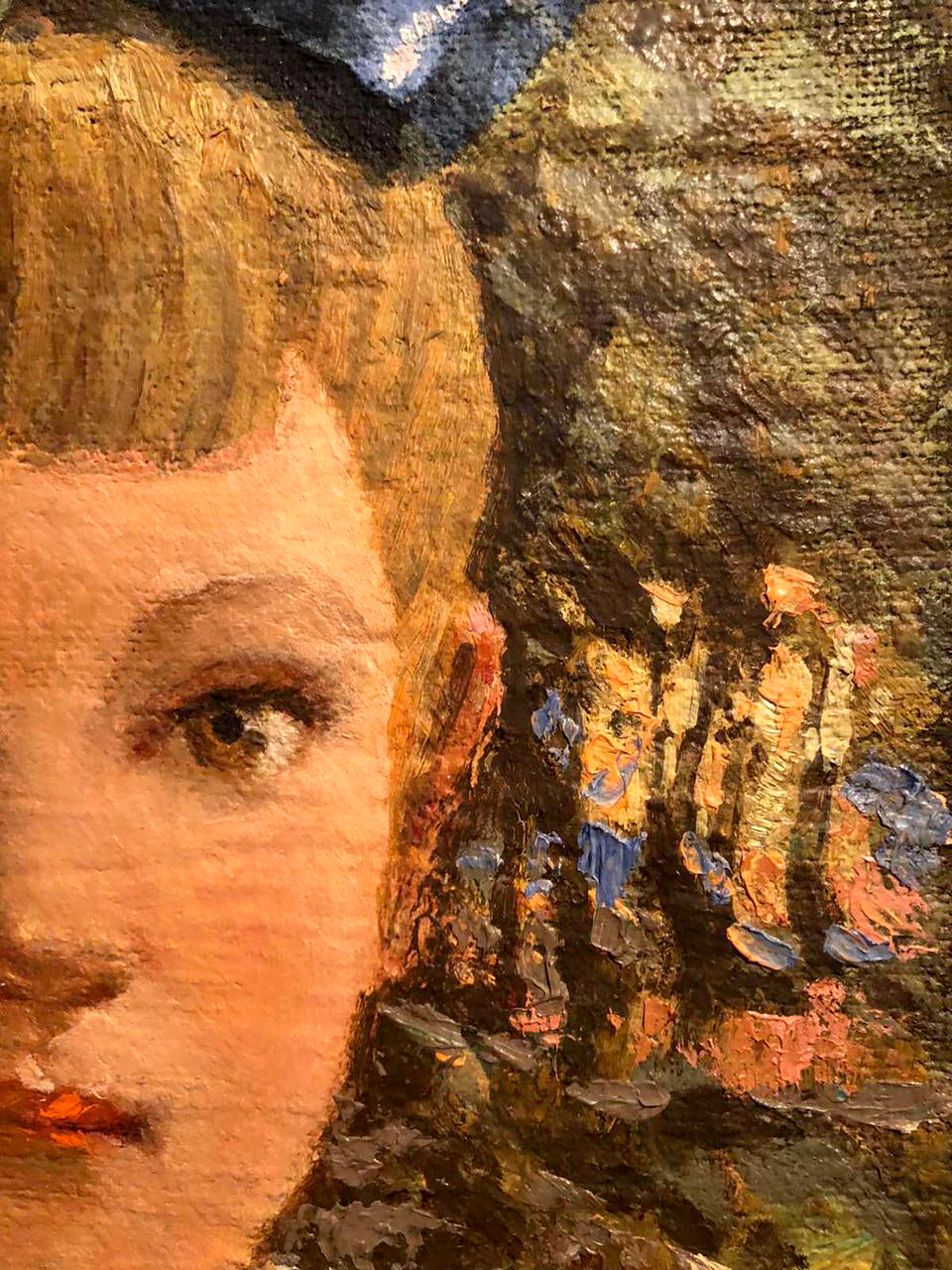 Oil painting Boy portrait