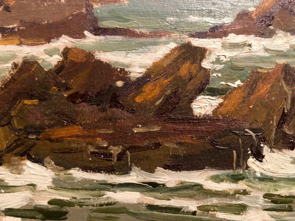Oil painting Sea breeze Karmanov N. D.