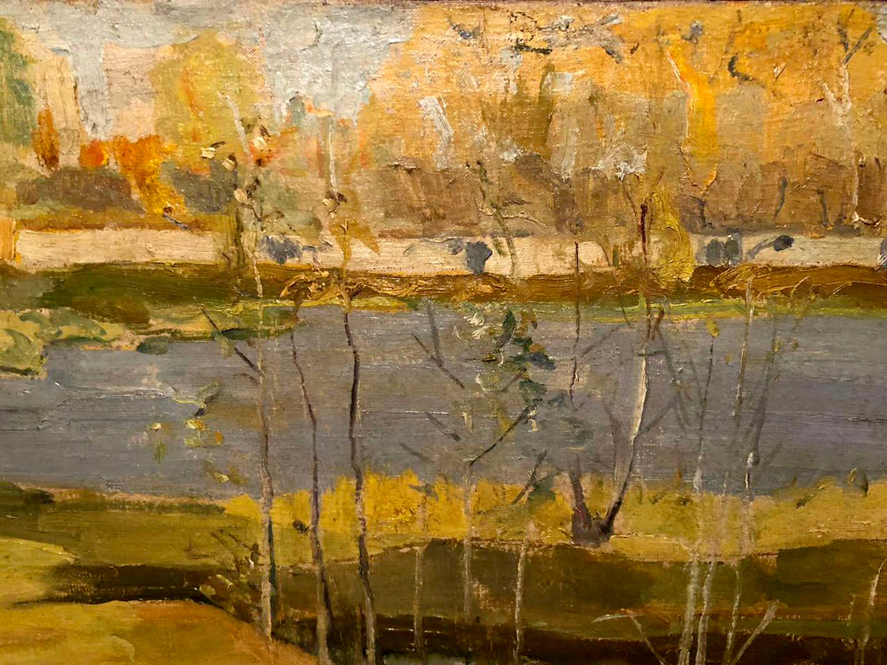 Oil painting Summer landscape Singaevsky Pavel Filippovich