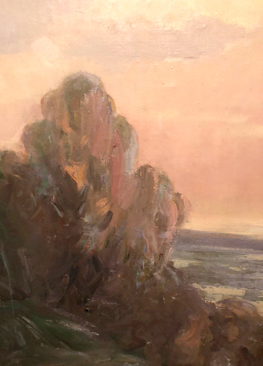 Oil painting Sunset Maltsev Nikolai Alexandrovich
