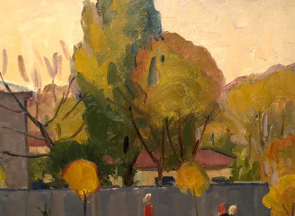 Oil painting Autumn soon Khrustalenko Nikolai Alexandrovich