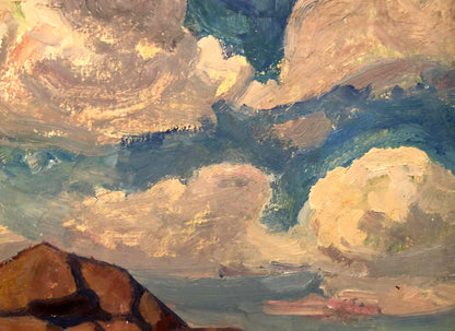 Oil painting Rocky landscape Khrustalenko Nikolai Alexandrovich