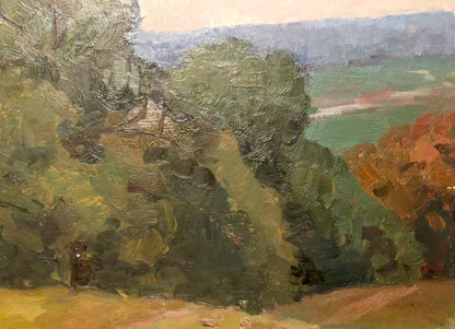 Oil painting Summer landscape Khrustalenko Nikolai Alexandrovich