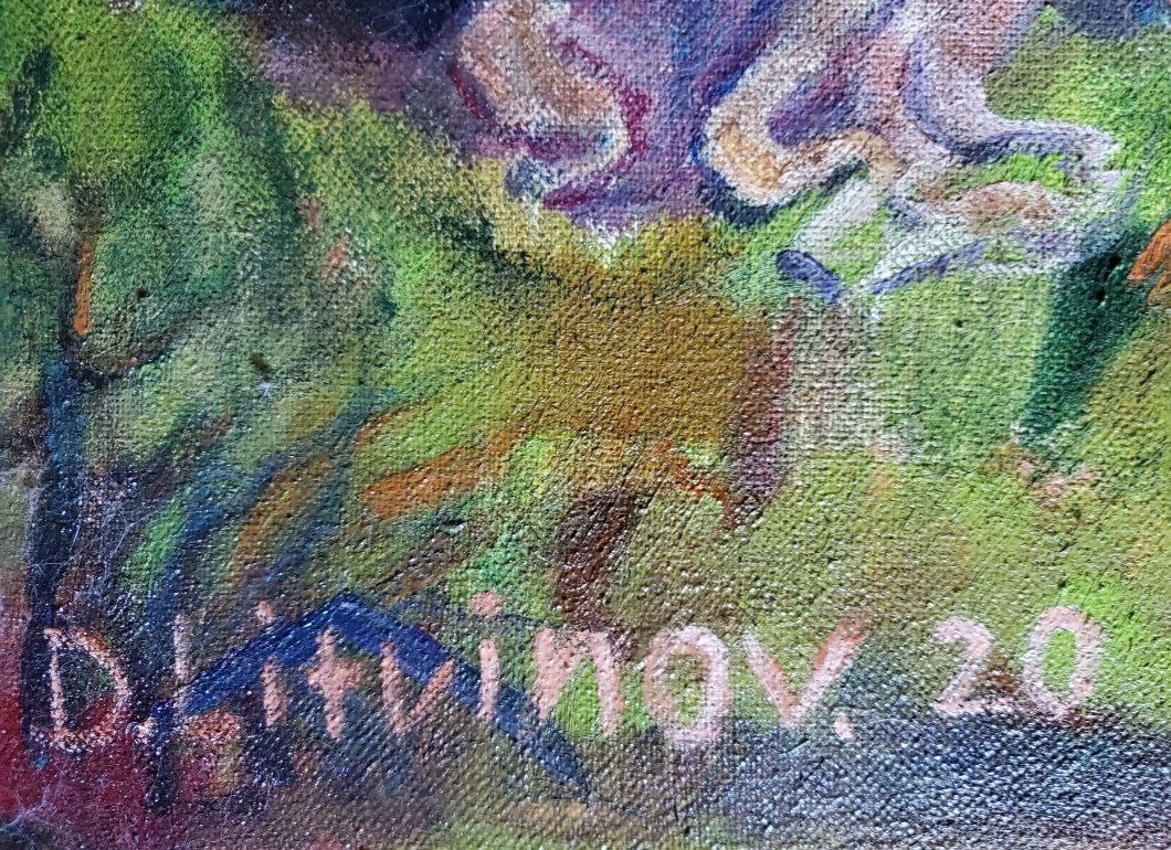 Oil painting Philosopher's Stone Litvinov Daniil Olegovich