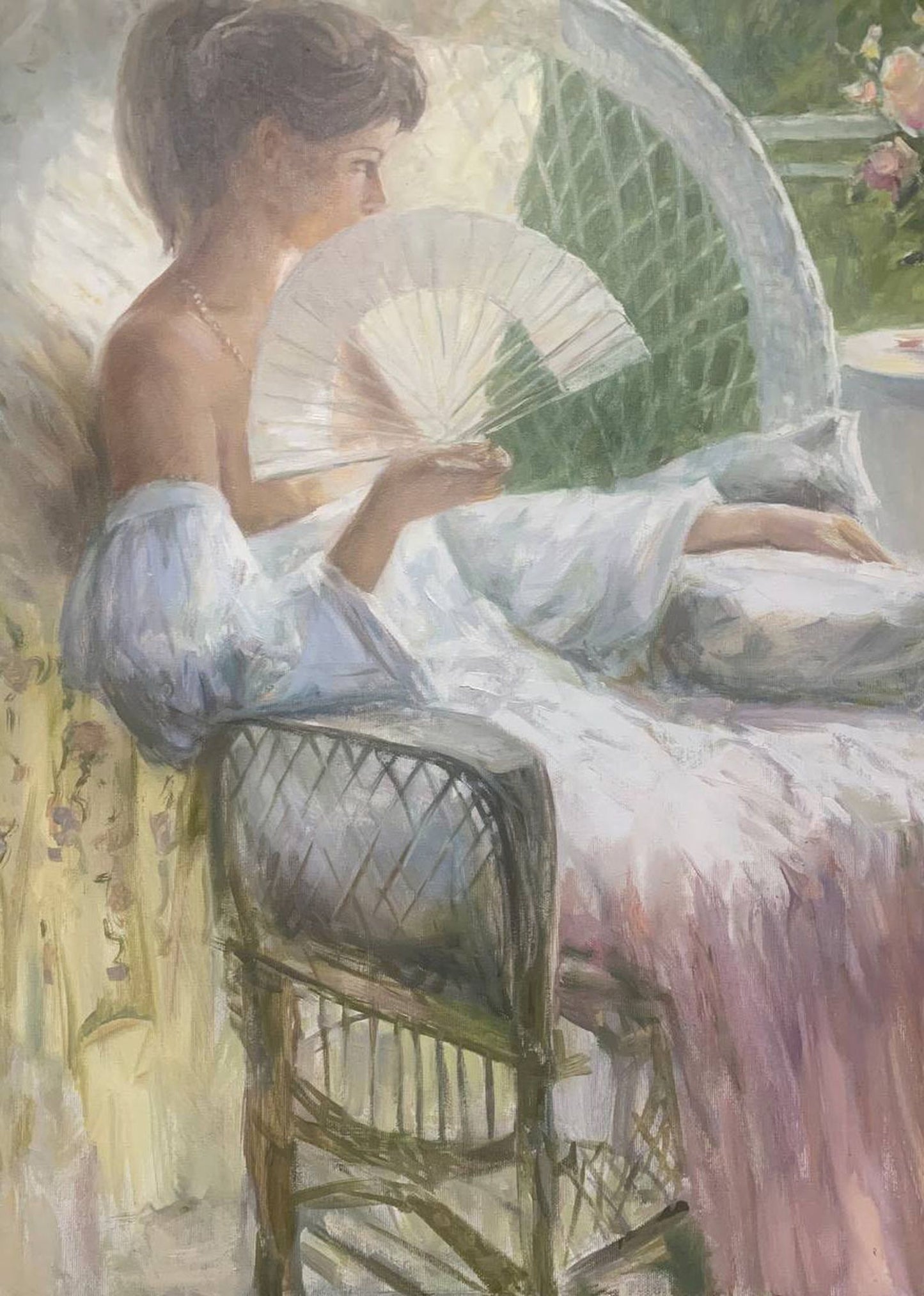 Oil painting Noon Mikhailichenko Sergey Viktorovich