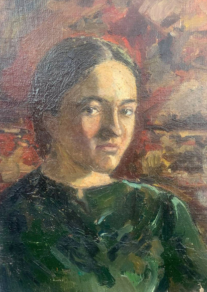 Oil painting My Mona Lisa Irina Palashchenko