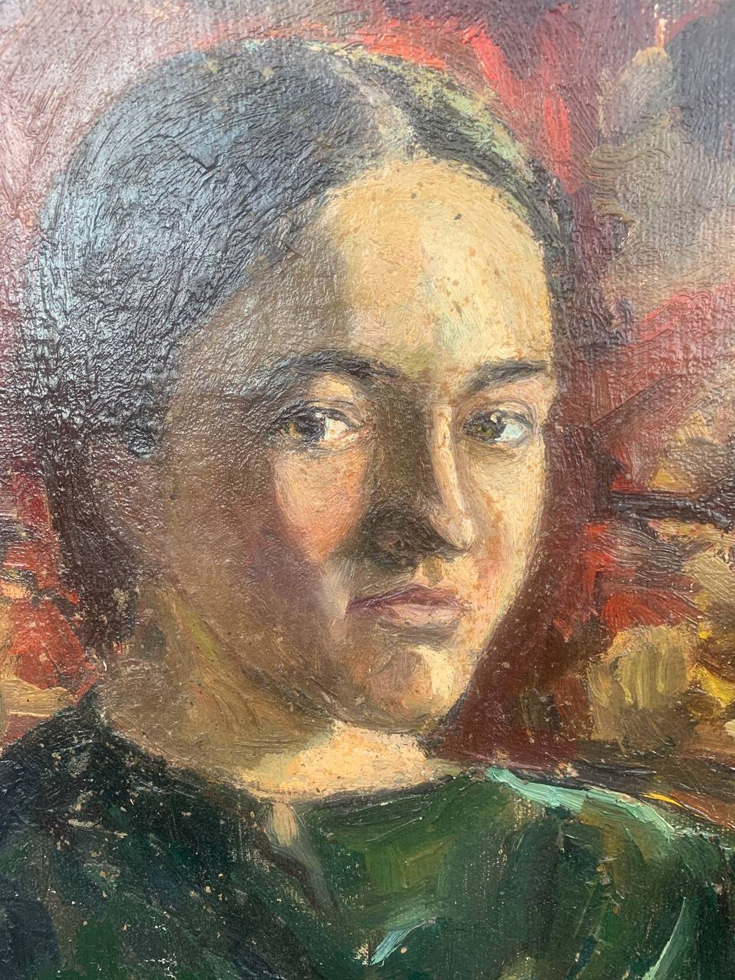 Oil painting My Mona Lisa Irina Palashchenko