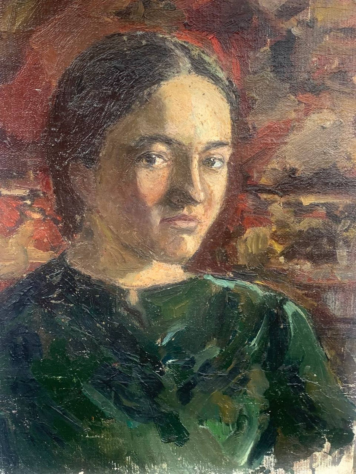 Oil painting My Mona Lisa Irina Palashchenko