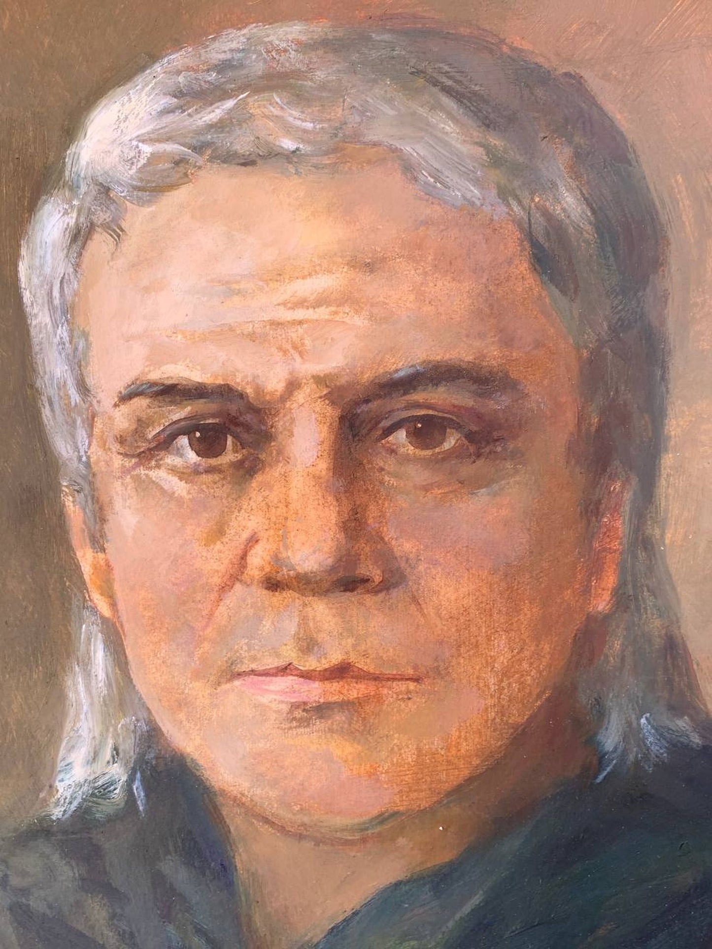 Oil painting Portrait of a painted artist Mikhailichenko Sergey Viktorovich