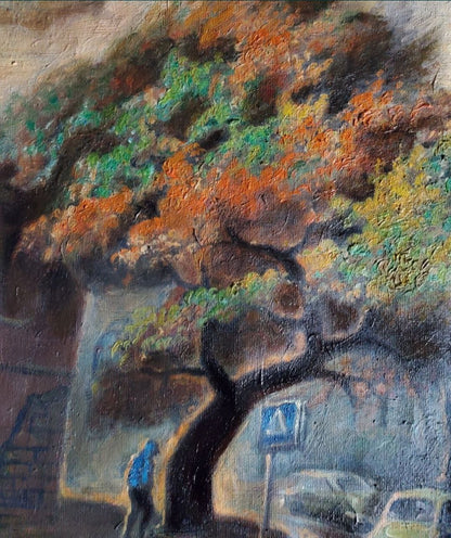 Oil painting Autumn in Odessa Litvinov Daniil Olegovich