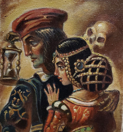 Oil painting Romeo and Juliet Litvinov Daniil Olegovich