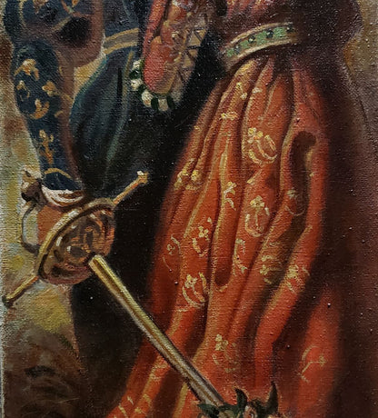 Oil painting Romeo and Juliet Litvinov Daniil Olegovich