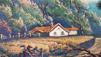 Oil painting Before the storm Litvinov Daniil Olegovich