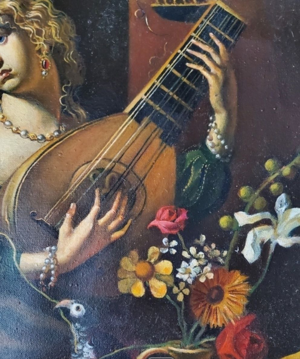 Oil painting Musicians Litvinov Daniil Olegovich