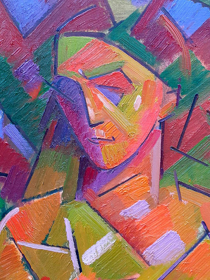 Abstract Woman portrait