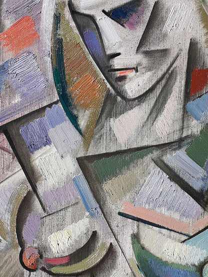 Abstract Woman portrait