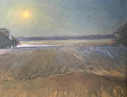 Oil painting Moonlight night Kuts Valentin Pavlovich