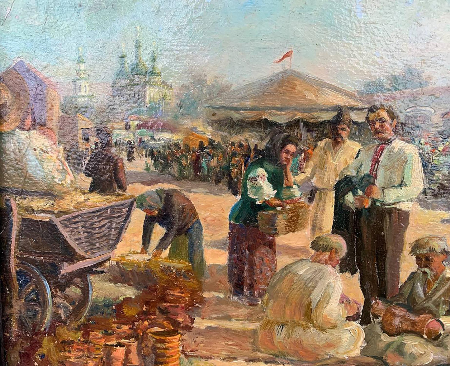 Oil painting Romny 1947 V. Dubinchuk