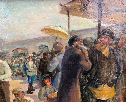 Oil painting Romny 1947 V. Dubinchuk