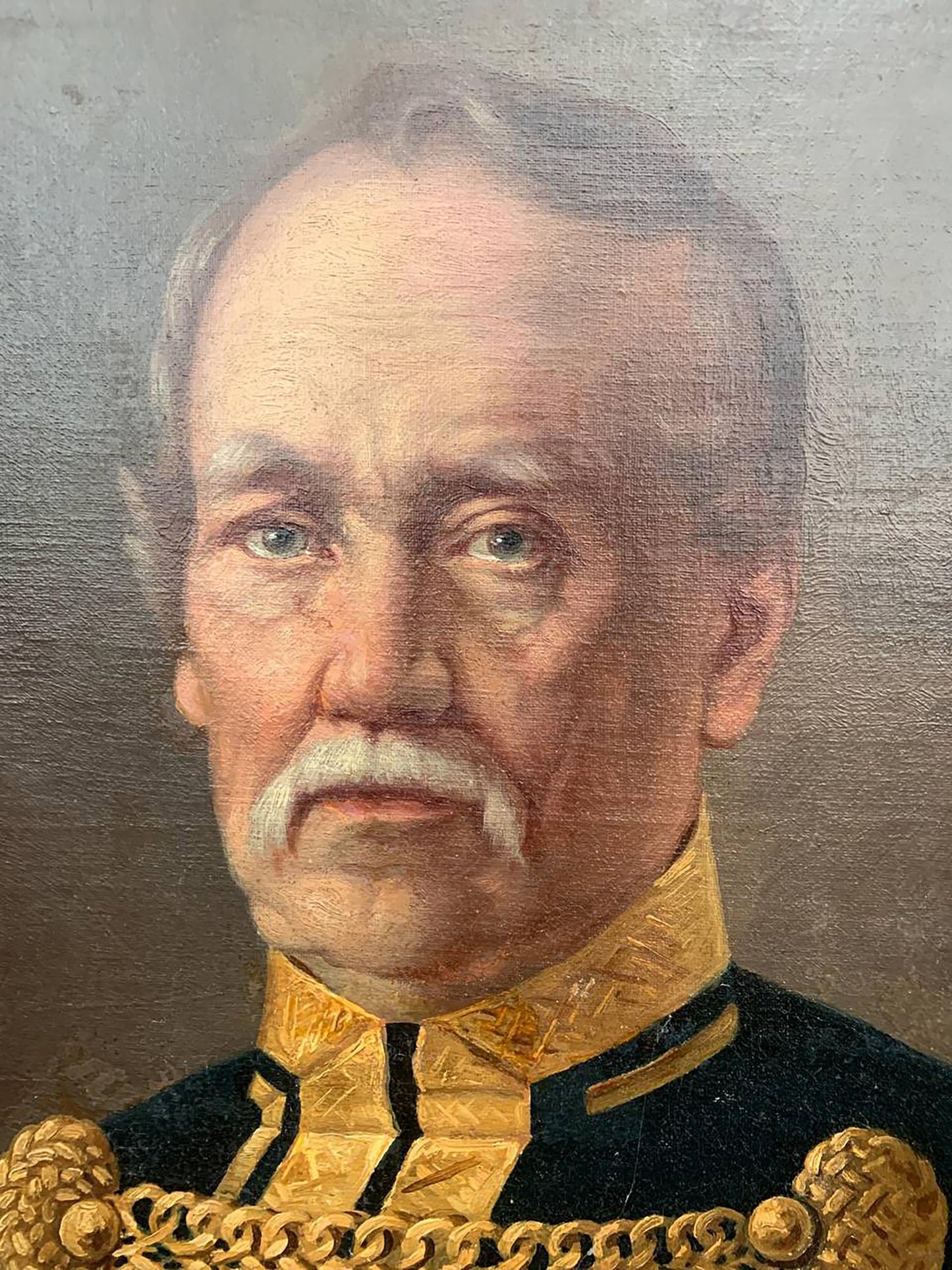 Portrait of a Man depicted in oil paint by Nikolai Pavlovich Shakhovskoy