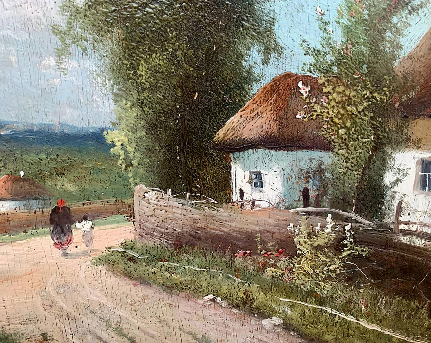 houses painting