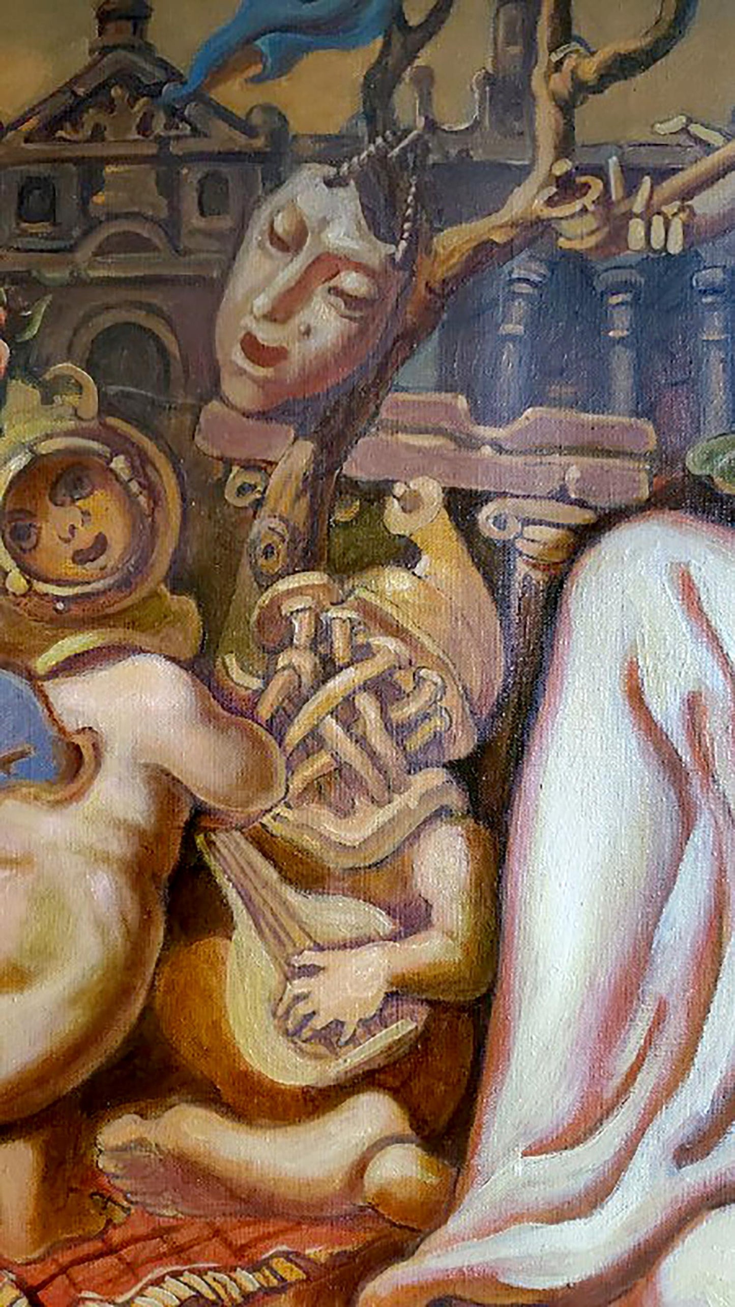 Oil painting Autumn in Venice Litvinov Daniil Olegovich