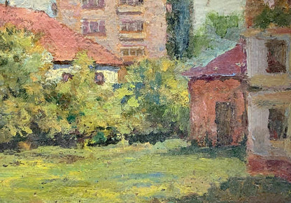 Oil painting View of Poltava Lednev Dmitry