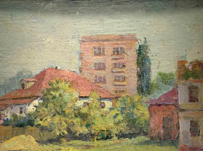 Oil painting View of Poltava Lednev Dmitry