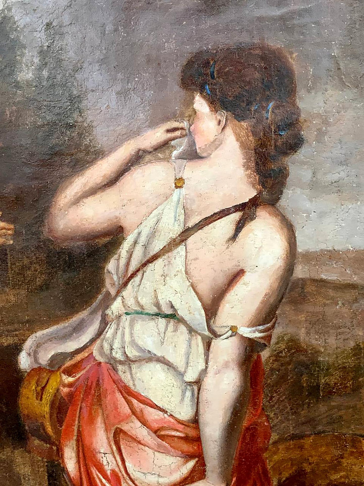 Oil painting Parting Unknown artist 18th early 19th century