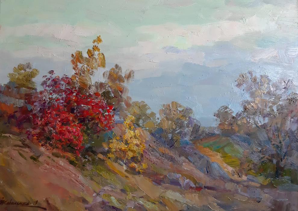 Oil painting Autumn Kovalenko Ivan Mikhailovich